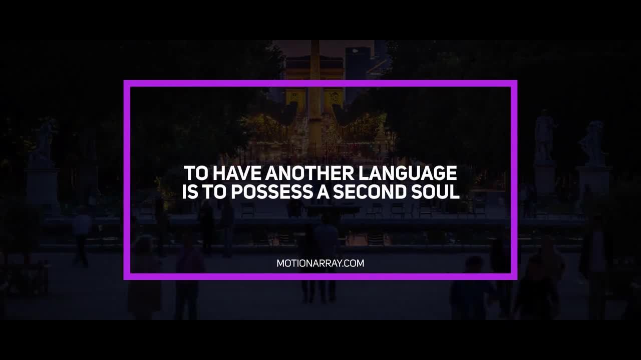 16个独特干净现代全屏标题动画素材库精选AE模板