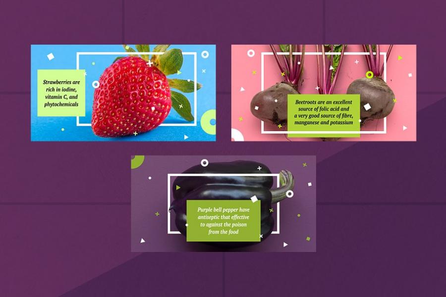 营养水果健康主题Facebook帖子模板素材库精选插图(4)