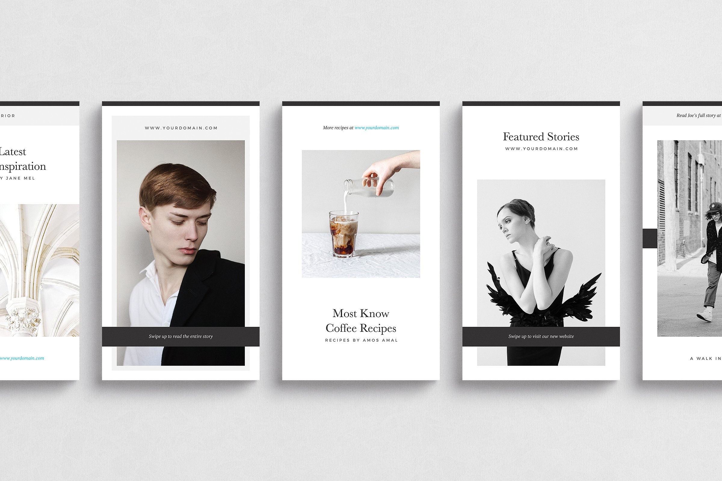 潮流时尚新媒体贴图模板素材库精选 New York Instagram Stories插图(1)