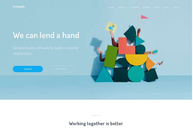 软件应用&Web技术开发主题Drupal模板素材库精选 TheSaaS – SaaS, Software & WebApp Drupal Theme插图(2)