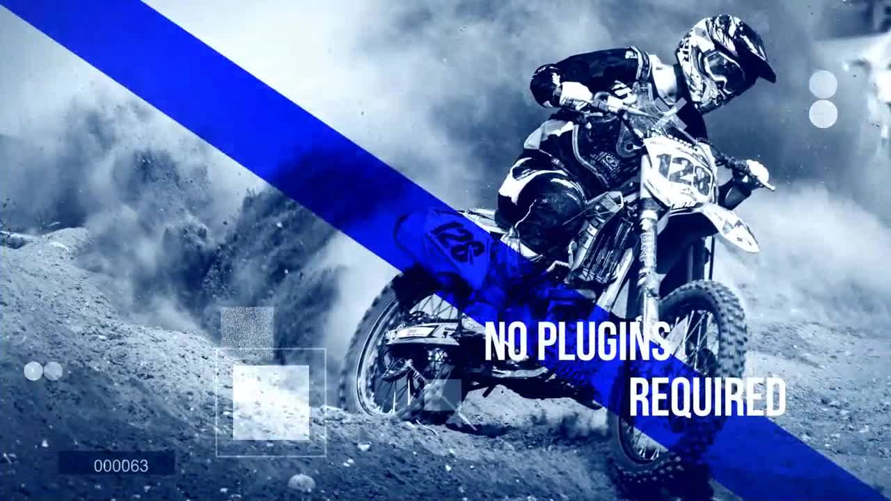 极限运动体育活动比赛宣传片头素材库精选AE模板