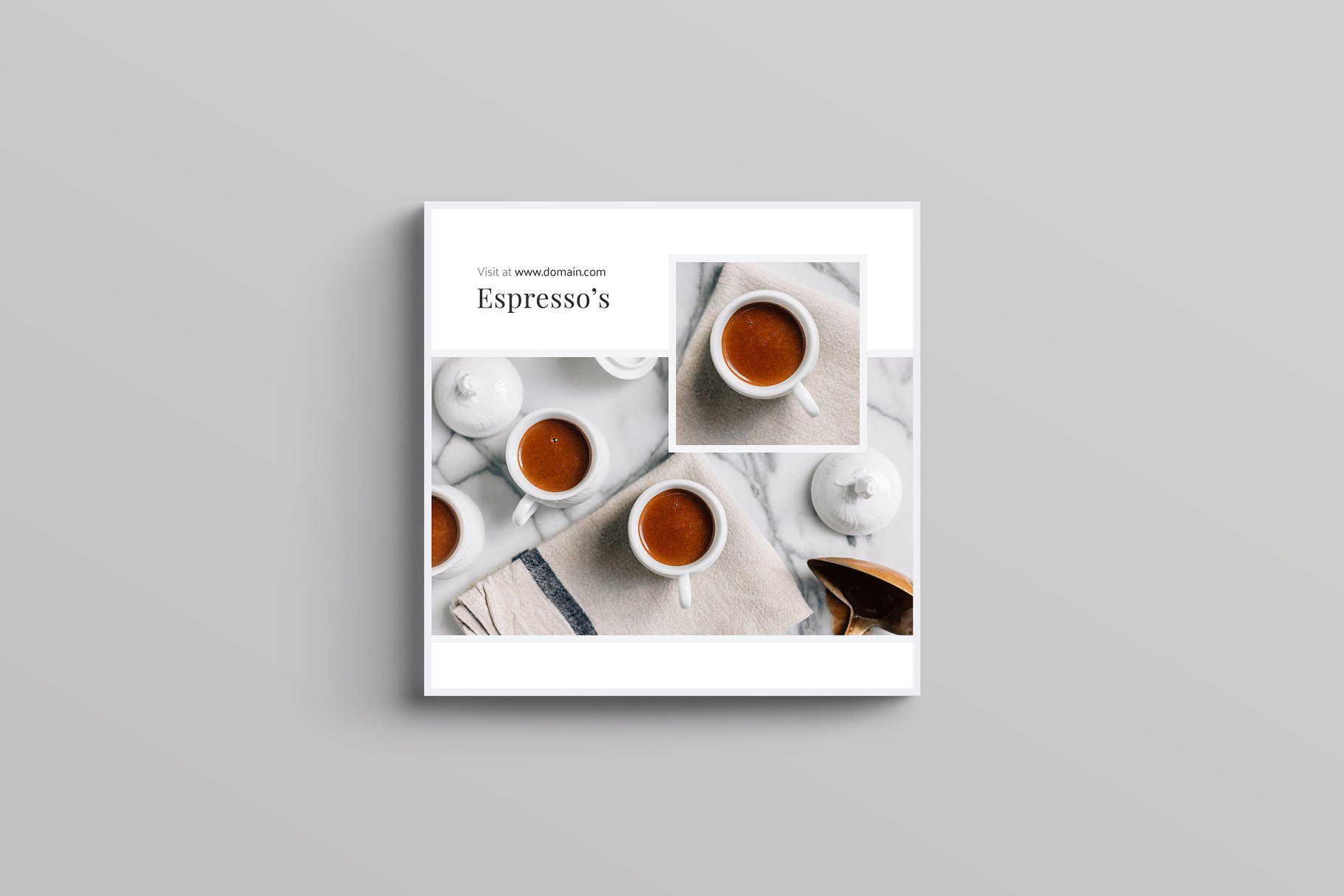 西式餐点主题社交媒体贴图模板素材库精选 Rome Social Media Templates插图(3)