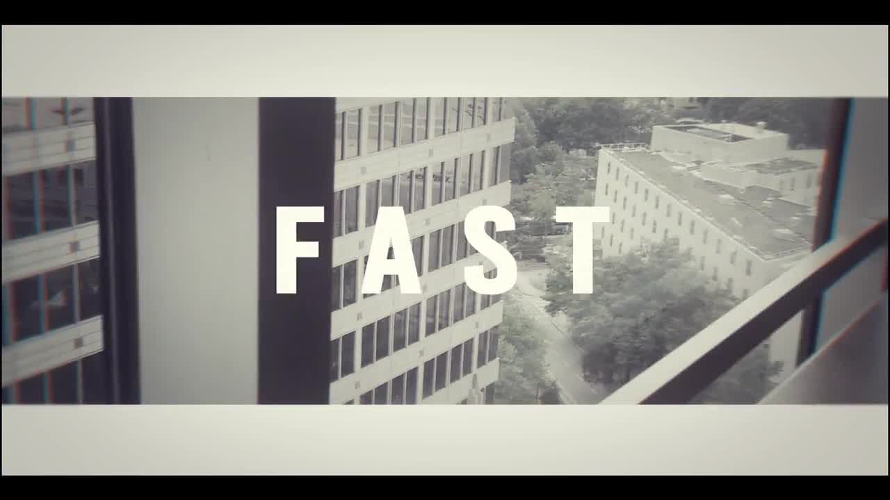 快速新颖时尚的动态幻灯片开场白素材库精选AE模板