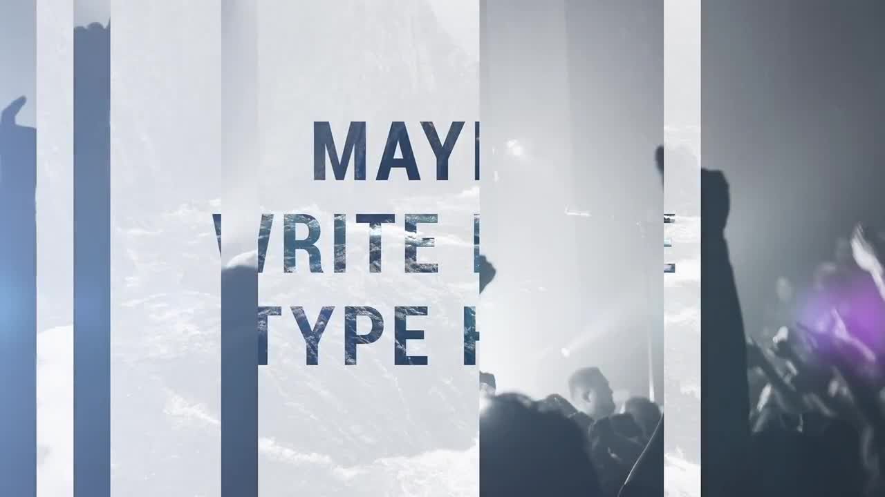 拆分器幻灯片素材库精选AE模板