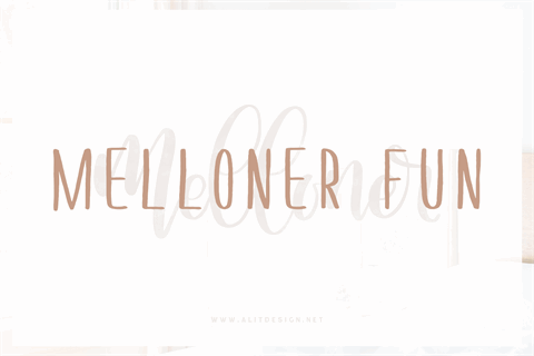 Melloner Fun font素材之家精选英文字体