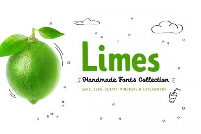 Limes—handmade fontfamily素材之家精选英文字体