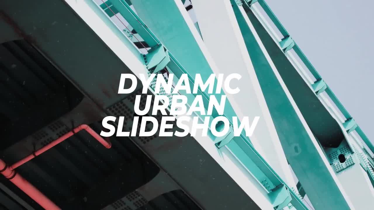 动态城市幻灯片素材库精选AE模板