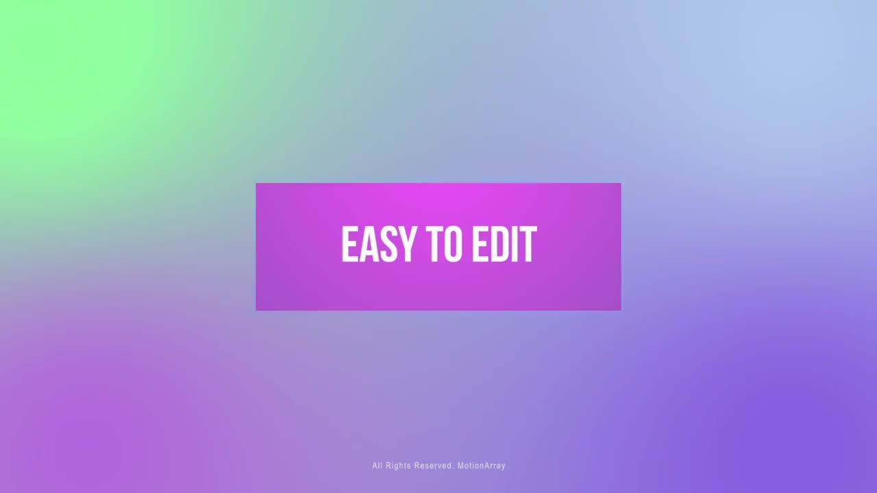 现代的的创意文本动画过渡效果Pr模板