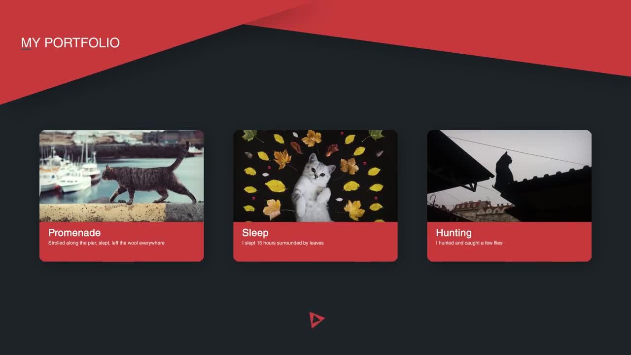 简历的酷炫创意展示素材库精选AE模板