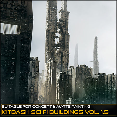 未来科幻建筑大厦素材之家精选3D模型