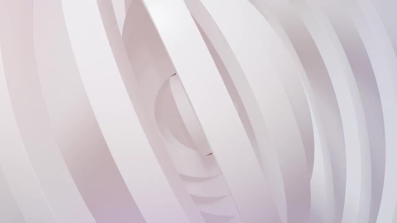 带有动态动画旋转环的现代AE徽标logo模板