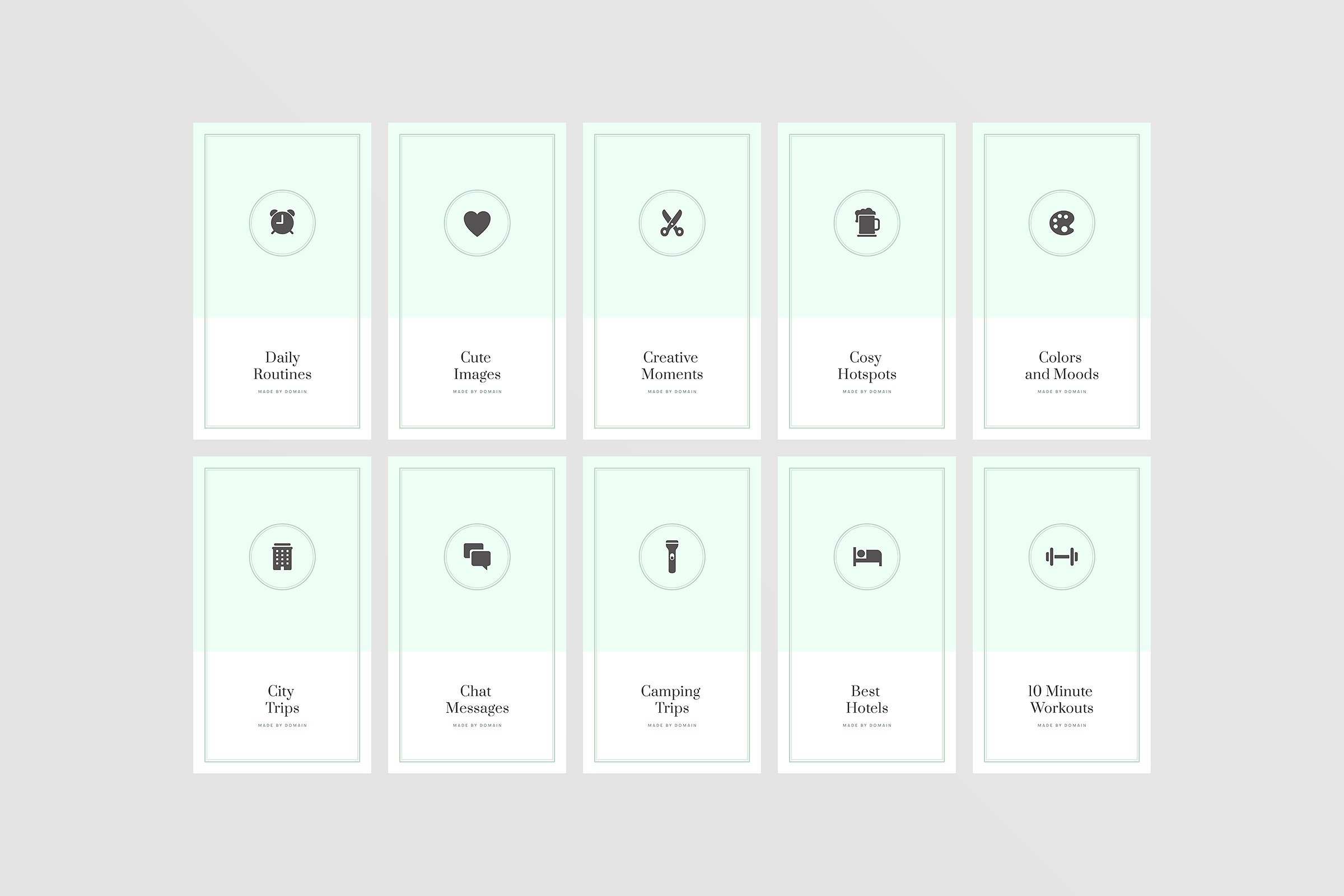 Instagram等新媒体社交媒体文章贴图设计模板素材库精选 Seattle Instagram Highlights插图(18)