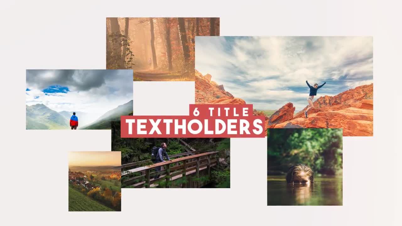 照片视频幻灯片展示素材库精选AE模板Photo/Video Slideshow