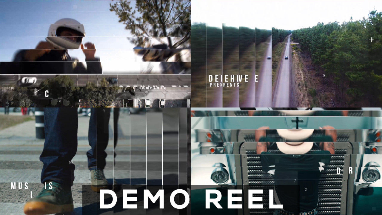 现代时尚的数字化标题动画素材库精选AE模板