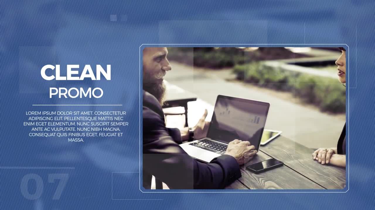 时尚专业设计的业务演示素材库精选AE模板