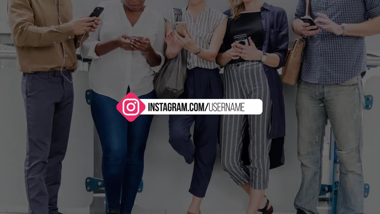 6个设计简洁且创造性的动画下三分之一媒体标题素材库精选AE模板