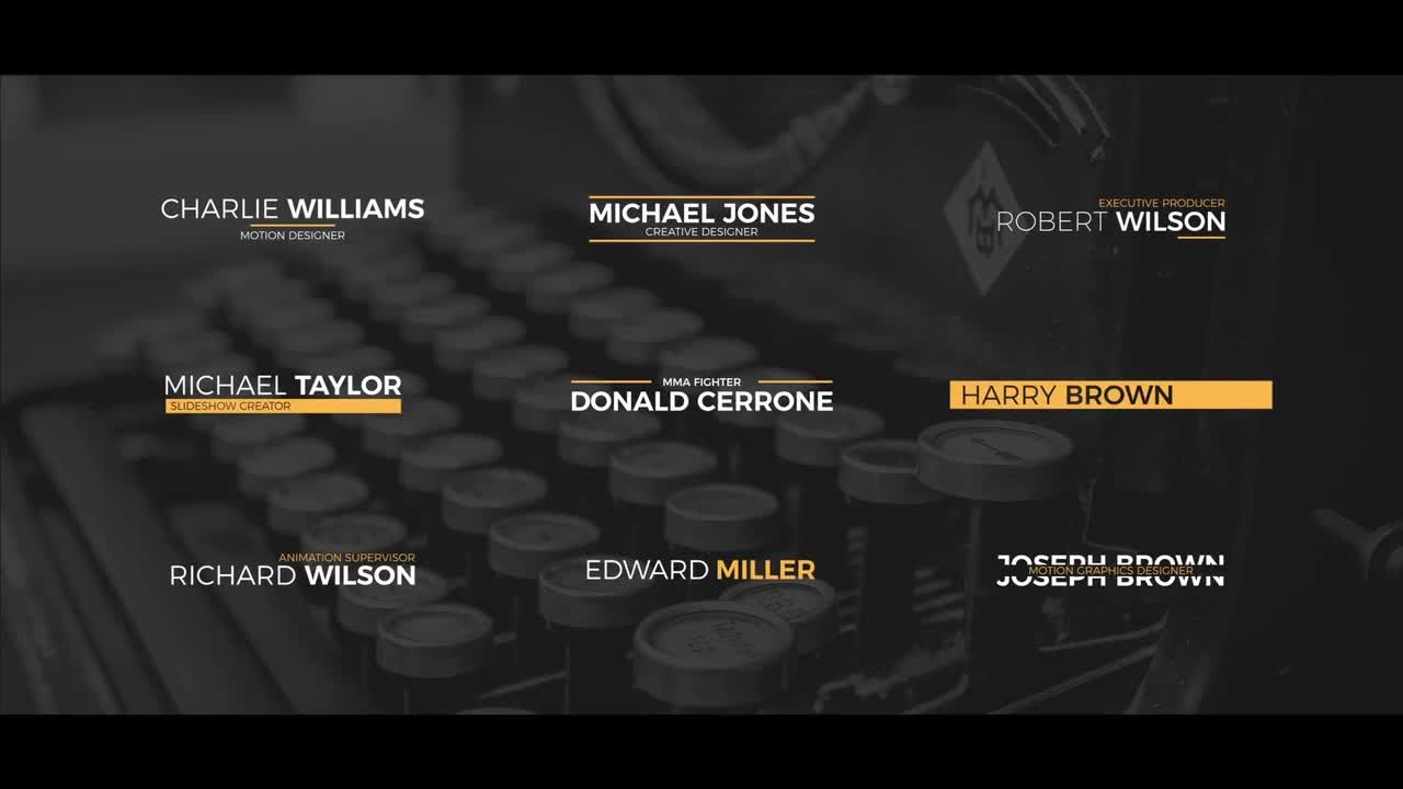 9个简单的标题字幕条动画素材库推荐PR模板