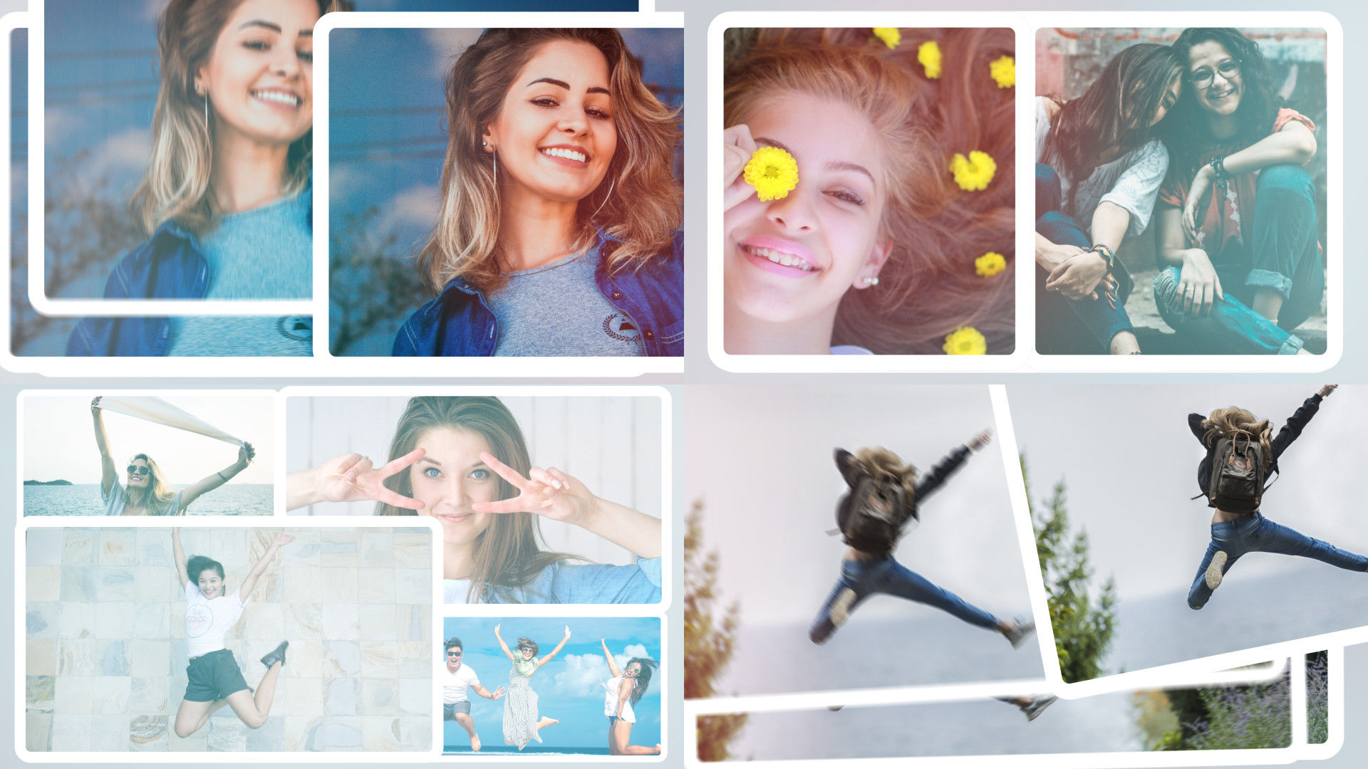 轻便时尚有趣的动态相册素材库精选AE模板