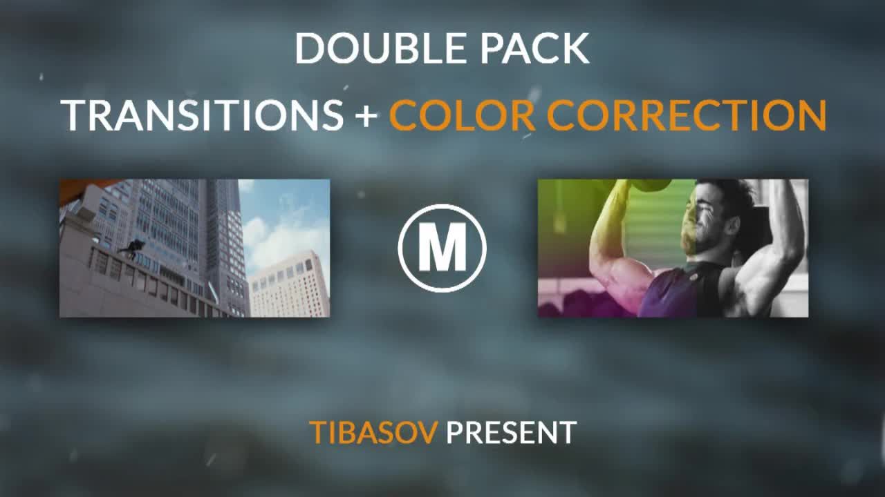 双重包装转换及色彩素材库推荐PR模板