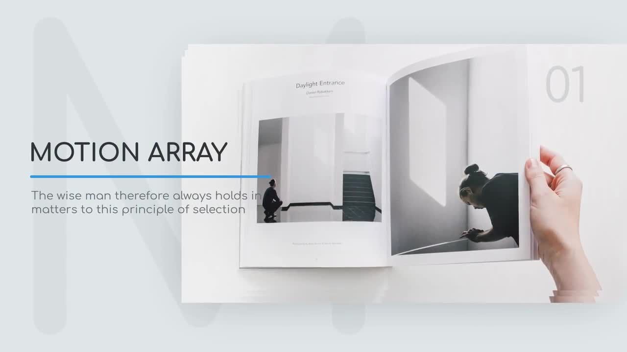 整洁有序的商业幻灯片素材库精选AE模板