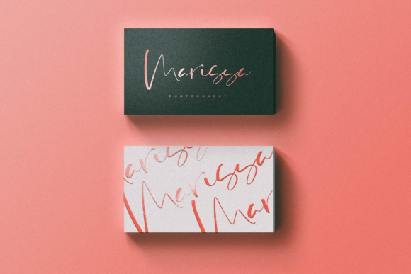 StayHome Brush Font插图2