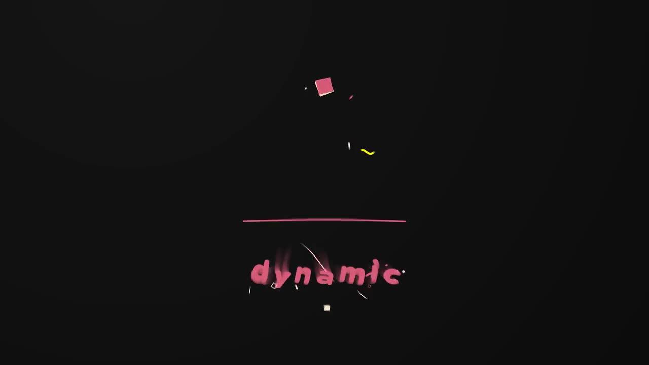 整洁动态动画徽标揭示素材库精选AE模板