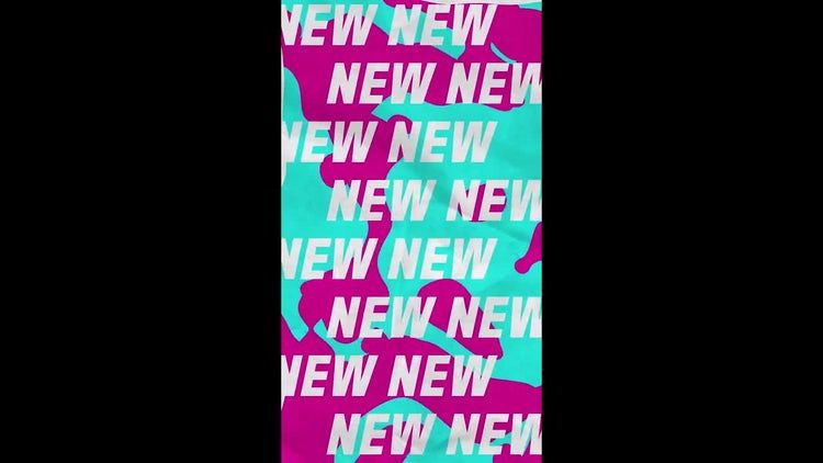 原始动画效果的文字动画过渡ae模板