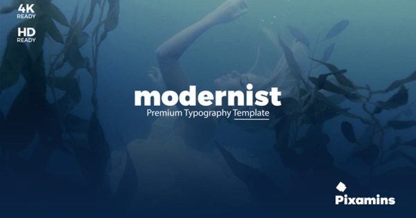 现代派专业视频字幕标题特效素材库精选AE模板 Modernist Premium Typography