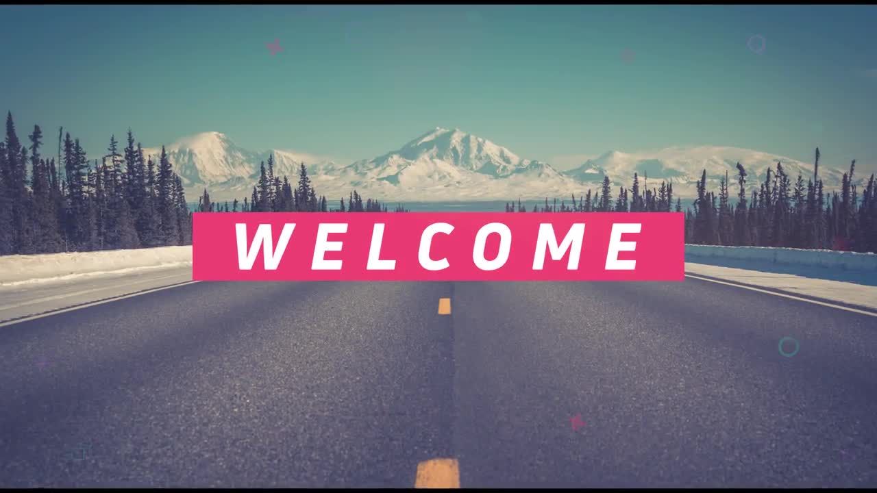 创意文本动画和动态过渡效果开场白素材库精选AE模板