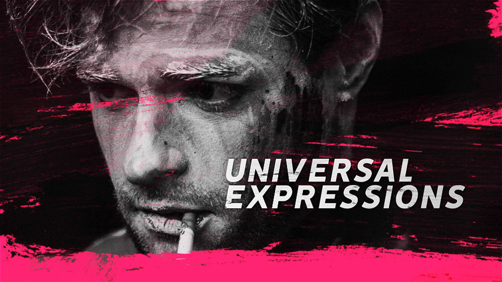 清新风格的彩色笔刷遮罩图片开场素材库精选AE模板