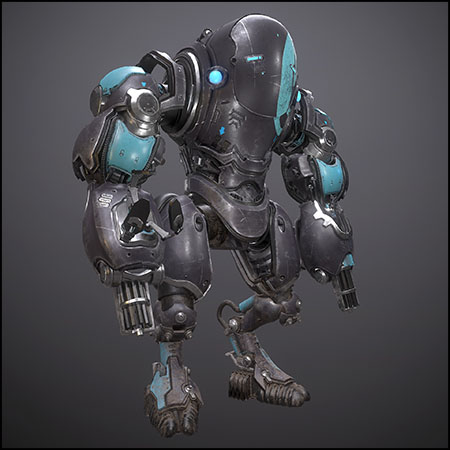 Black Mech黑色机甲素材之家精选3D模型