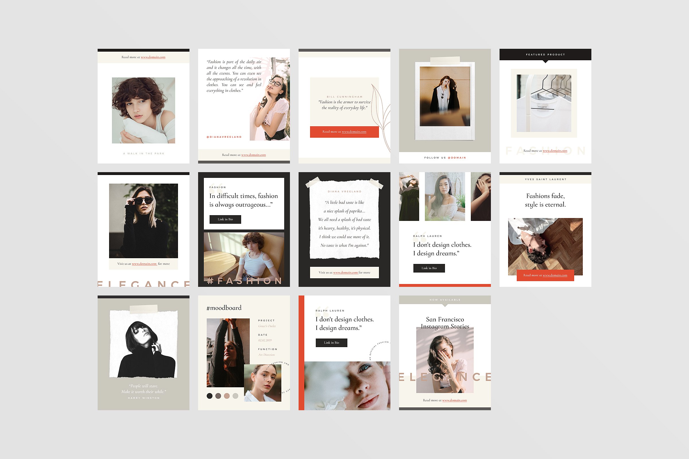 时尚大片社交媒体贴图模板素材库精选 San Francisco Social Media Pack插图(9)