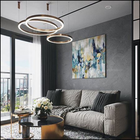 现代厨房场景By Vo Minh Thi