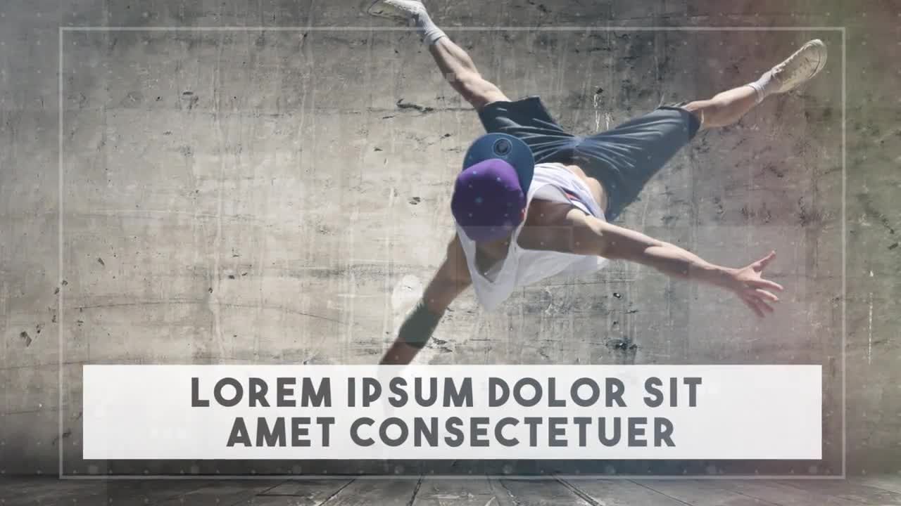 激励鼓舞人心的健身运动开场白素材库精选AE模板