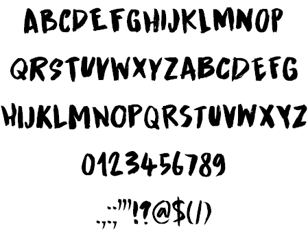 Runaround Kid DEMO font插图1