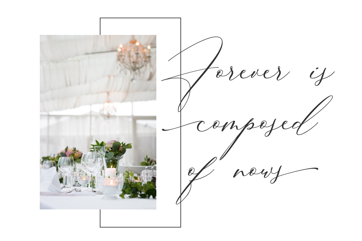 Luxury Font – Boheme Floral插图4