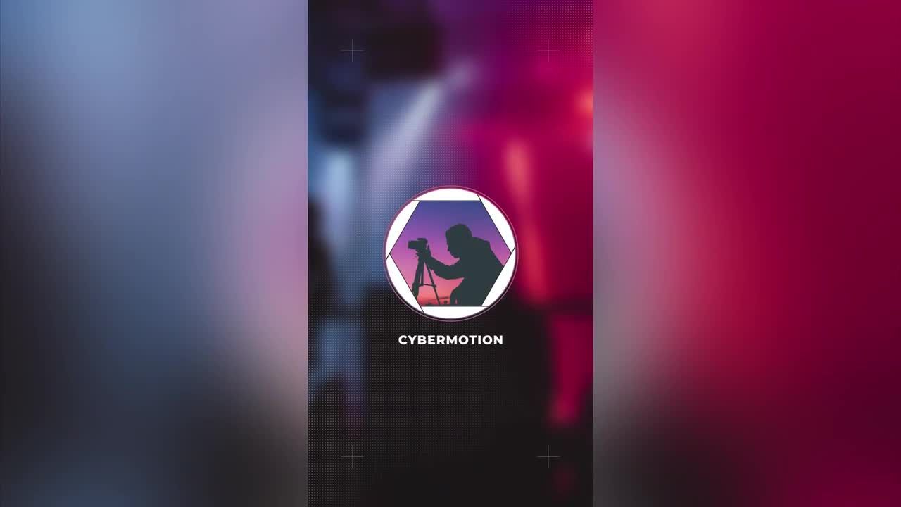 Instagram相机配置文件打开动画素材库精选AE模板