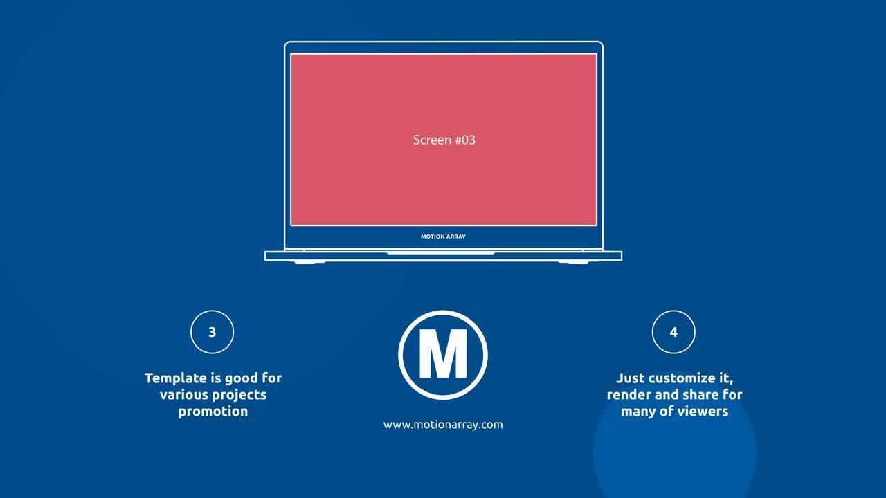 网站或软件促销简化动画素材库精选AE模板