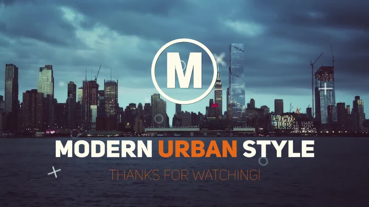 都市风格城市动画素材库推荐PR模板