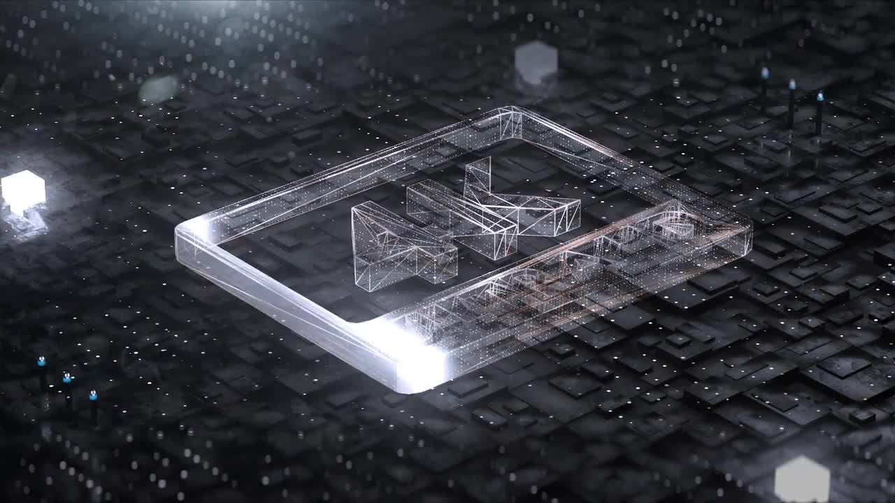 时尚炫酷的数字徽标素材库精选AE模板