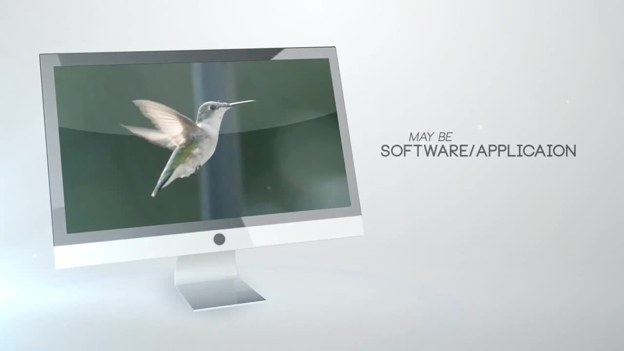 监视器显示促销素材库精选AE模板