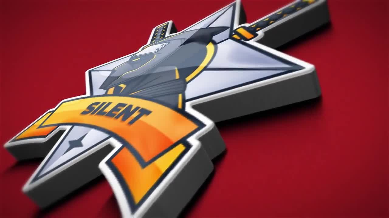 经典3D光泽徽标素材库精选AE模板