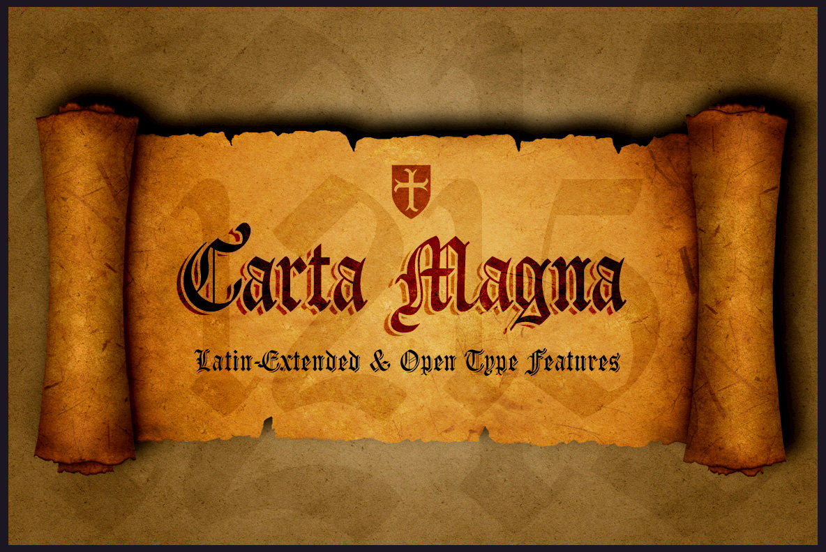 Carta Magna Font Family插图