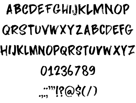 Darkness Rising DEMO font插图1 Darkness Rising DEMO font插图1