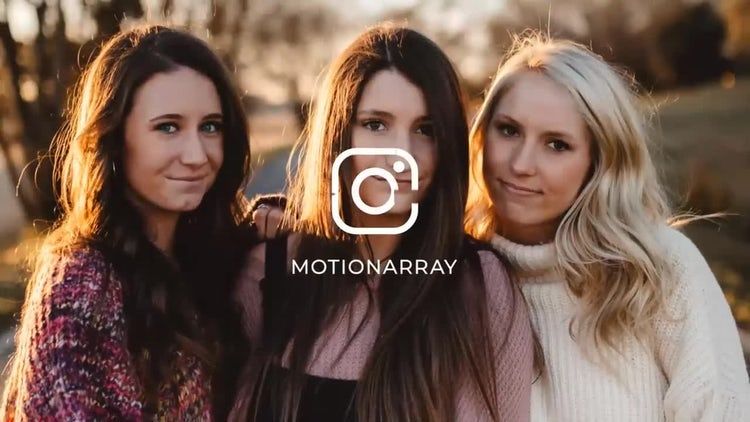 生动创意的Instagram故事素材库精选AE模板