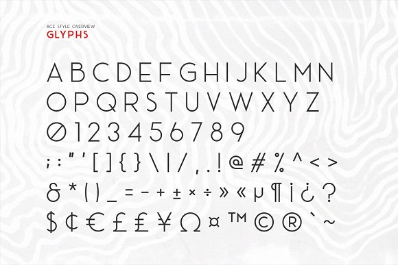 Ace Sans Font插图3