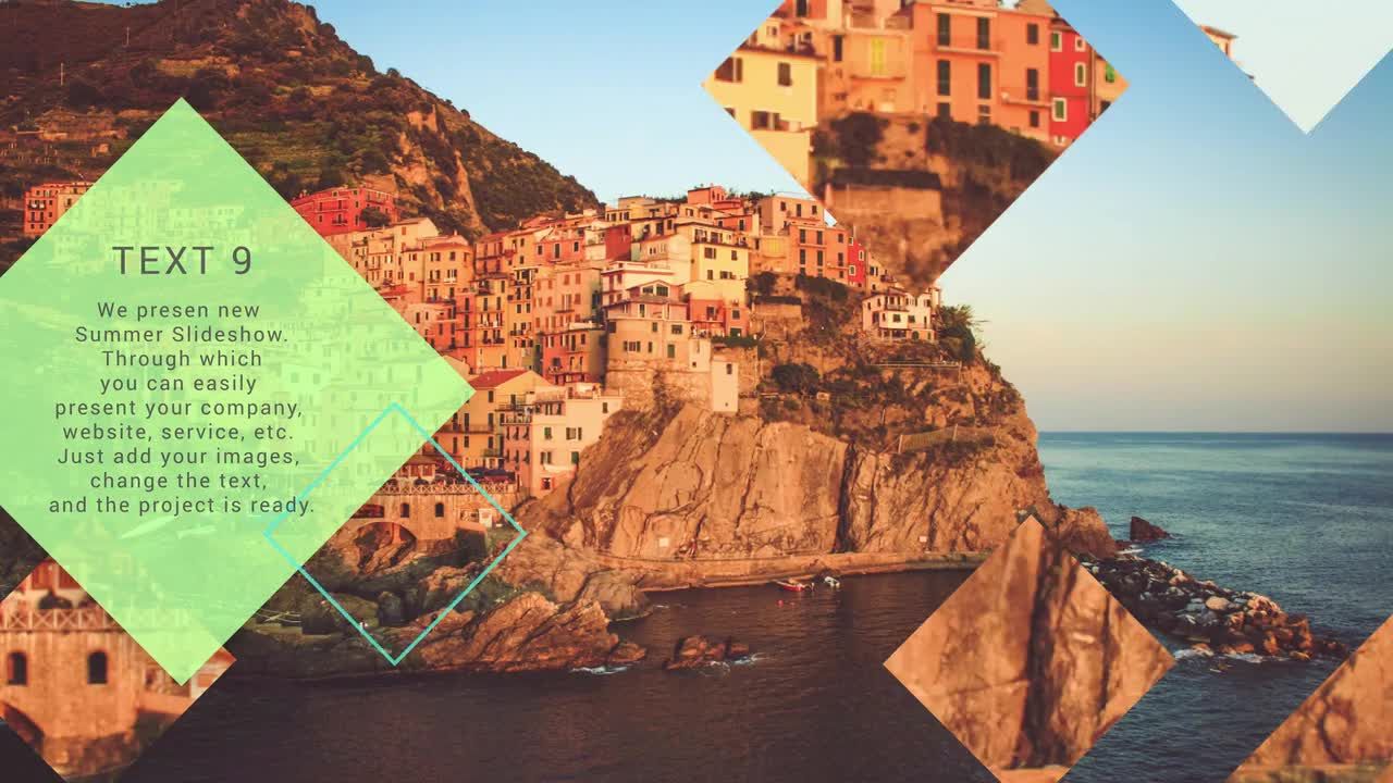 时尚夏季开瓶器动态动画形状图层素材库精选AE模板