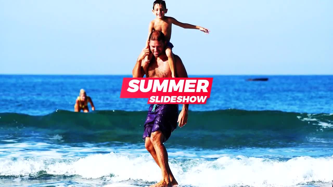 夏季主题动画幻灯片素材库推荐PR模板