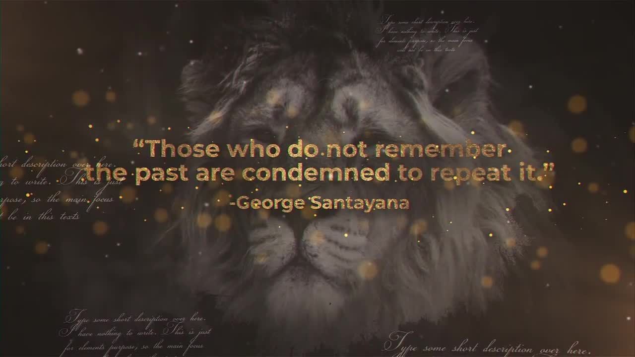 外观强烈历史行情幻灯片素材库精选AE模板