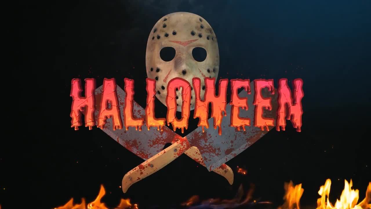 恐怖的万圣节宣传促销素材库精选AE模板